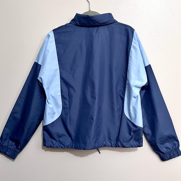 NWT Adidas Originals White 3-Stripes Coaches Jacket in Dual Blue Tones MSRP$65💙 - Picture 13 of 16